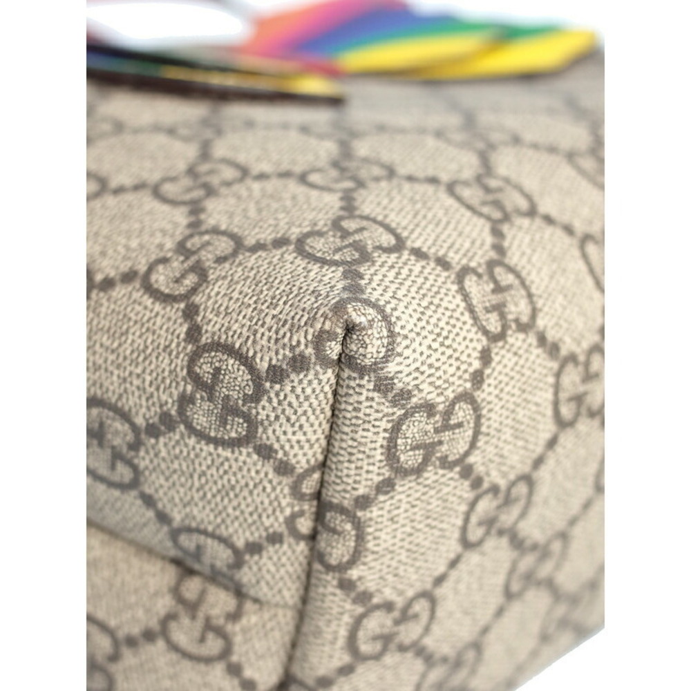Gucci GG Supreme Rainbow Butterfly Handbag - Picture 4 of 5